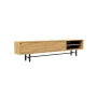 Szafka RTV-58 Drewno Lite Dąb Loft Lakier Rozmiary od 100 cm do 200 cm PREMIUM